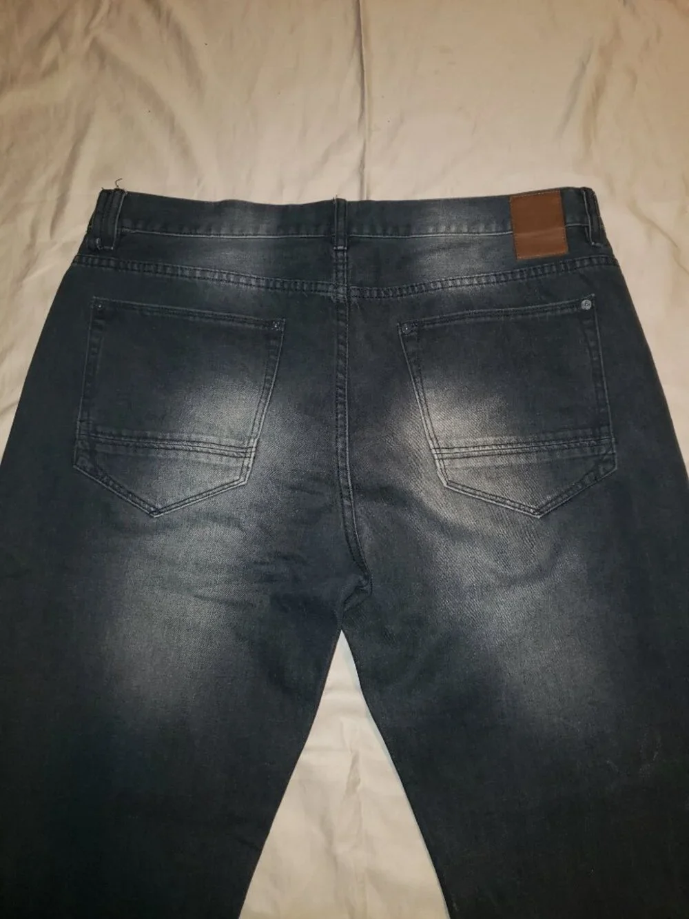 Sean John Hamilton Classic Relaxed Fit Dark Wash Jeans Men's 36x30 Denim